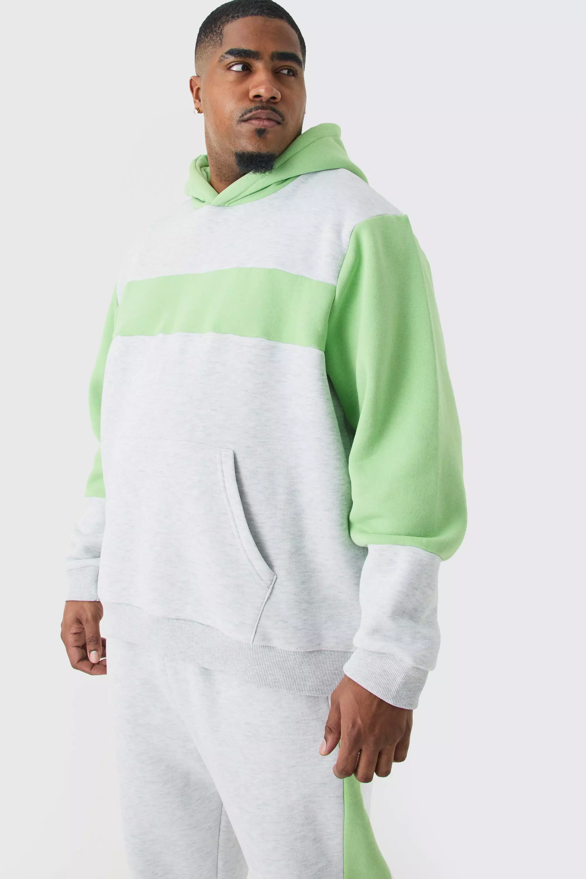 Boohooman tracksuit grey shop